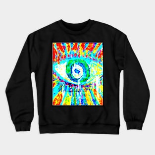 Rainbow Eye Crewneck Sweatshirt